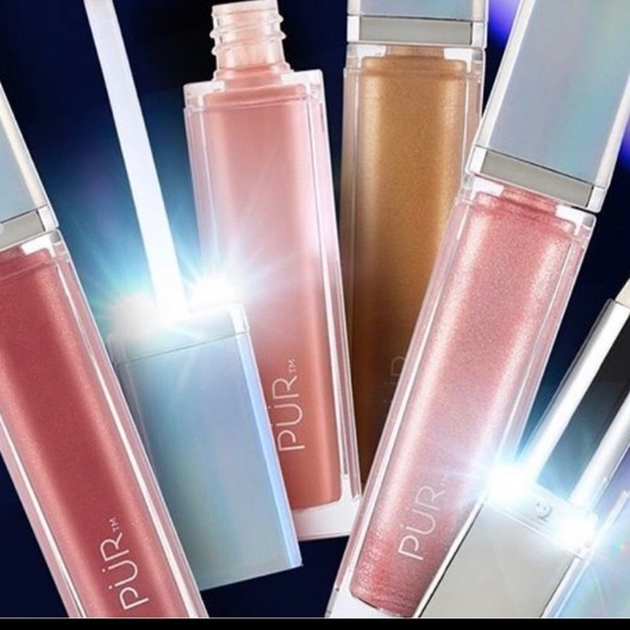 Pur Other - 3 X PUR Out Of The Blue Light Up Lip Glosses
